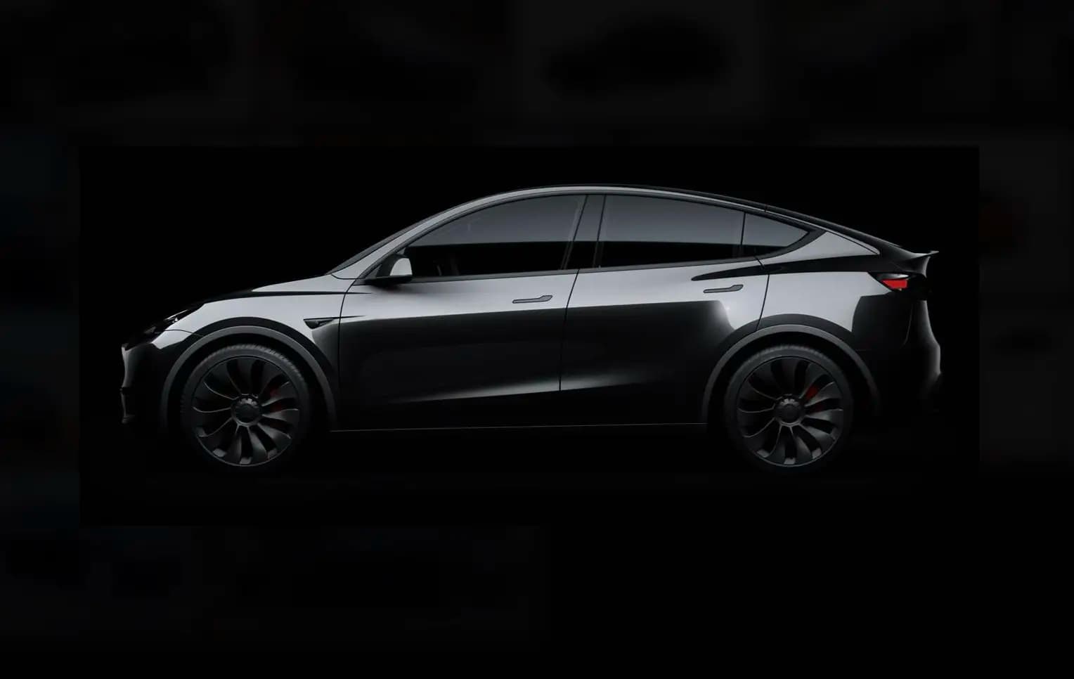 Tesla Model Y — vue latérale